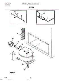 04 - System parts for Frigidaire Freezer TFC09M4AW3 from AppliancePartsPros.com