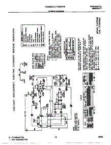 08 - Wiring Diagram parts for Frigidaire Dryer TDG546REW0 from AppliancePartsPros.com