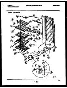 04 - System And Electrical Parts parts for Frigidaire Freezer TFU14M5AW2 from AppliancePartsPros.com