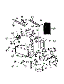 04 - System parts for Frigidaire Freezer TFU14F7BW1 from AppliancePartsPros.com