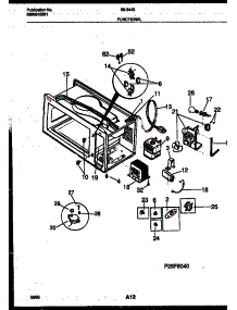 04 - Functional Parts parts for Frigidaire Microwave 56-3443-10-01 from AppliancePartsPros.com