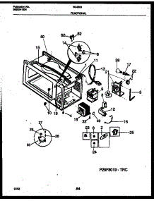 04 - Functional Parts parts for Frigidaire Microwave 56-3863-10-01 from AppliancePartsPros.com