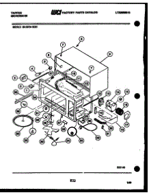 04 - Body Parts parts for Frigidaire Microwave 56-2478-10-01 from AppliancePartsPros.com