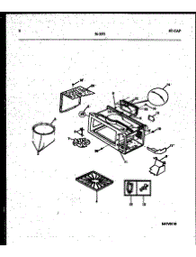 05 - Wrapper And Body Parts parts for Frigidaire Microwave 56-3272-10-01 from AppliancePartsPros.com