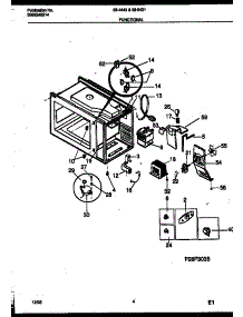 04 - Functional Parts parts for Frigidaire Microwave 56-4443-10-02 from AppliancePartsPros.com