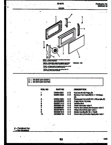 03 - Door Parts parts for Frigidaire Microwave 56-3272-10-03 from AppliancePartsPros.com