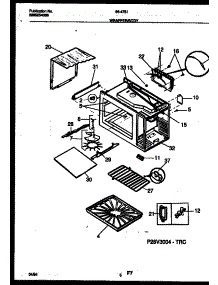 05 - Wrapper And Body Parts parts for Frigidaire Microwave 56-4751-10-05 from AppliancePartsPros.com