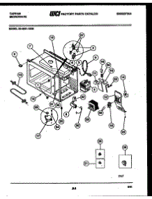 04 - Functional Parts parts for Frigidaire Microwave 56-4851-10-01 from AppliancePartsPros.com