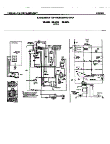12 - Wiring parts for Frigidaire Microwave 56-4474-10-01 from AppliancePartsPros.com