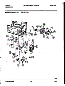 06 - Functional Parts parts for Frigidaire Microwave 56-2891-10-01 from AppliancePartsPros.com
