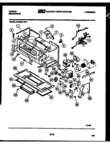 03 - Body Parts parts for Frigidaire Microwave 56-2899-10-01 from AppliancePartsPros.com