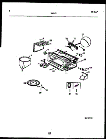 05 - Wrapper And Body Parts parts for Frigidaire Microwave 56-3452-10-02 from AppliancePartsPros.com