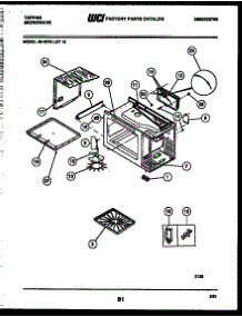 05 - Wrapper And Body Parts parts for Frigidaire Microwave 56-4278-10-15 from AppliancePartsPros.com