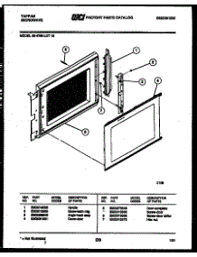 03 - Door Parts parts for Frigidaire Microwave 56-4788-10-15 from AppliancePartsPros.com
