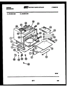 05 - Body Parts parts for Frigidaire Microwave 56-8878-10-01 from AppliancePartsPros.com