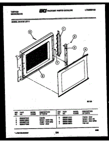 03 - Door Parts parts for Frigidaire Microwave 56-9139-10-02 from AppliancePartsPros.com