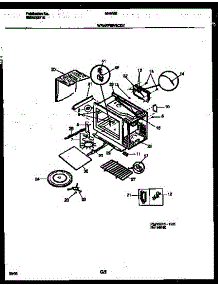 05 - Wrapper And Body Parts parts for Frigidaire Microwave 56-9532-10-02 from AppliancePartsPros.com