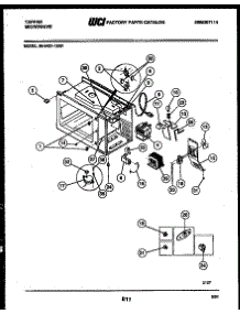04 - Power Control parts for Frigidaire Microwave 56-8878-10-02 from AppliancePartsPros.com