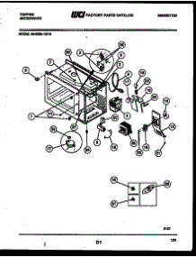 04 - Functional Parts parts for Frigidaire Microwave 56-9339-10-15 from AppliancePartsPros.com
