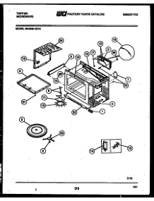 05 - Wrapper And Body Parts parts for Frigidaire Microwave 56-9339-10-15 from AppliancePartsPros.com