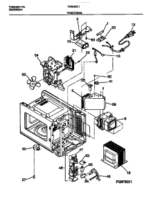 04 - Functional parts for Frigidaire Microwave TMS062U1S0 from AppliancePartsPros.com