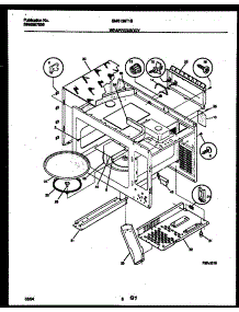 05 - Wrapper And Body Parts parts for Frigidaire Microwave SMS138T1B from AppliancePartsPros.com