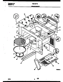 05 - Wrapper And Body Parts parts for Frigidaire Microwave TMS135T1B from AppliancePartsPros.com