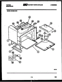 05 - Body Parts parts for Frigidaire Microwave 56-9238-10-01 from AppliancePartsPros.com