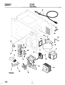 04 - Functional parts for Frigidaire Microwave TMT124E1B0 from AppliancePartsPros.com