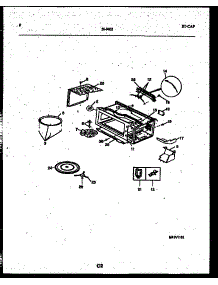 05 - Wrapper And Body Parts parts for Frigidaire Microwave 56-9402-10-02 from AppliancePartsPros.com