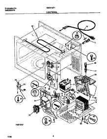 04 - Functional parts for Frigidaire Microwave SMS139T1B2 from AppliancePartsPros.com