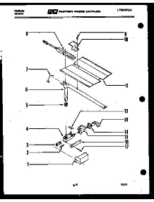 05 - Gas Control parts for Frigidaire Range 12-3883-45-01 from AppliancePartsPros.com
