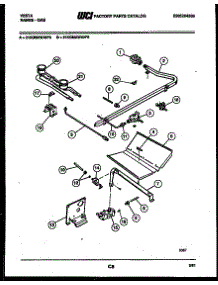 05 - Burner, Manifold And Gas Control parts for Frigidaire Range 21KGMAWAN5 from AppliancePartsPros.com