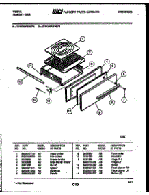 06 - Broiler Drawer Parts parts for Frigidaire Range 21KGMAWAN5 from AppliancePartsPros.com
