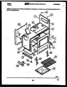 04 - Body Parts parts for Frigidaire Range 24KGMAWAN6 from AppliancePartsPros.com