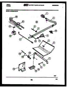 05 - Burner, Manifold And Gas Control parts for Frigidaire Range 24KGMAWAN6 from AppliancePartsPros.com
