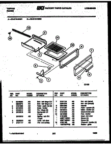 04 - Broiler Drawer Parts parts for Frigidaire Range 30-2119-00-02 from AppliancePartsPros.com