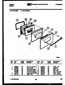 05 - Door Parts parts for Frigidaire Range 30-2119-66-01 from AppliancePartsPros.com