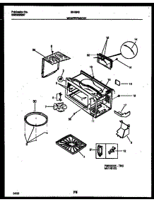 05 - Wrapper And Body Parts parts for Frigidaire Microwave 56-2243-10-01 from AppliancePartsPros.com