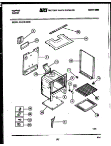 07 - Body Parts parts for Frigidaire Range 30-2139-23-06 from AppliancePartsPros.com