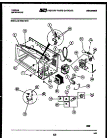 04 - Functional Parts parts for Frigidaire Microwave 56-2260-10-16 from AppliancePartsPros.com