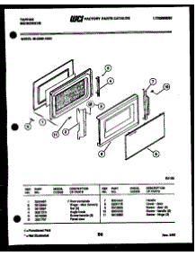 03 - Door Parts parts for Frigidaire Microwave 56-2359-10-01 from AppliancePartsPros.com