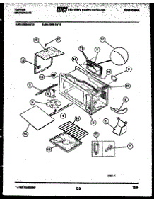 05 - Wrapper And Body Parts parts for Frigidaire Microwave 56-2369-10-15 from AppliancePartsPros.com