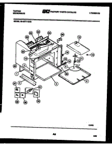 05 - Body Parts parts for Frigidaire Microwave 56-4277-10-03 from AppliancePartsPros.com