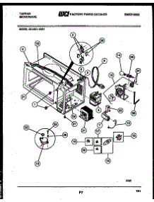 04 - Functional Parts parts for Frigidaire Microwave 56-2461-10-01 from AppliancePartsPros.com