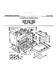 19 - Basic Body parts for Frigidaire Microwave 56-4404-10-01 from AppliancePartsPros.com