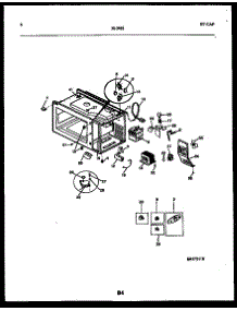 04 - Functional Parts parts for Frigidaire Microwave 56-5462-10-01 from AppliancePartsPros.com