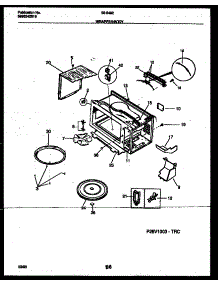 05 - Wrapper And Body Parts parts for Frigidaire Microwave 56-8492-10-03 from AppliancePartsPros.com