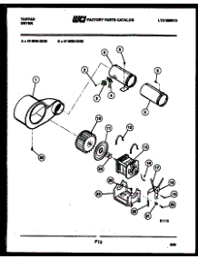 05 - Motor And Blower Parts parts for Frigidaire Dryer 47-2828-23-02 from AppliancePartsPros.com