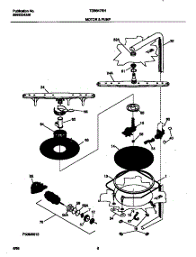 05 - Motor parts for Frigidaire Dishwasher TDB647RHB0 from AppliancePartsPros.com